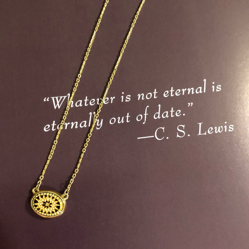 Gold necklace